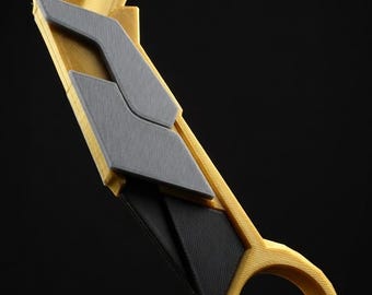 Valorant Prime Karambit Blade Prop Replica — Alien Tech Sci-Fi Cosplay Fan Art Display — Esport Gaming Collector Decor Gift