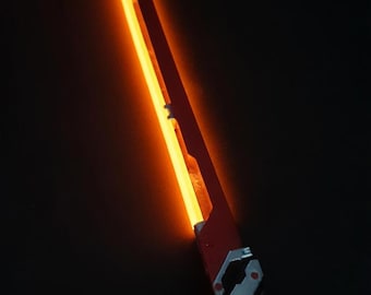 Cyberpunk 2077 Thermal Katana Replica — Night City Blade Prop — Sci-Fi Fan Art Display — LED Option Available