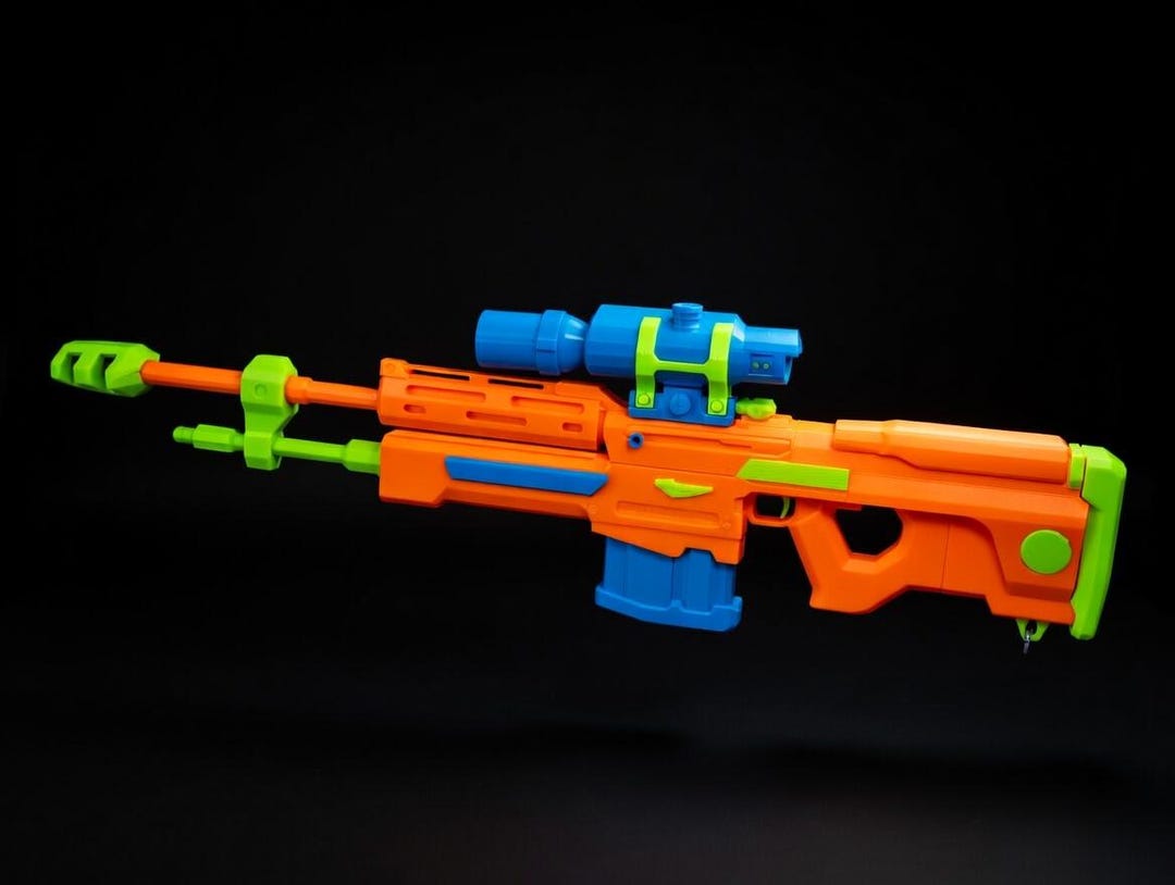 Unsc Sniper Rifle Halo SRS99 UNSC Precision Sniper Rifle Prop Replica — Spartan Long ...