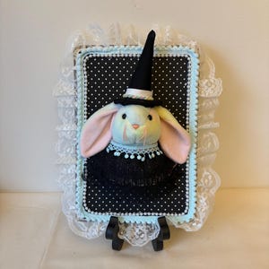 Witchy Rabbit- Stuffed Animal Taxidermy