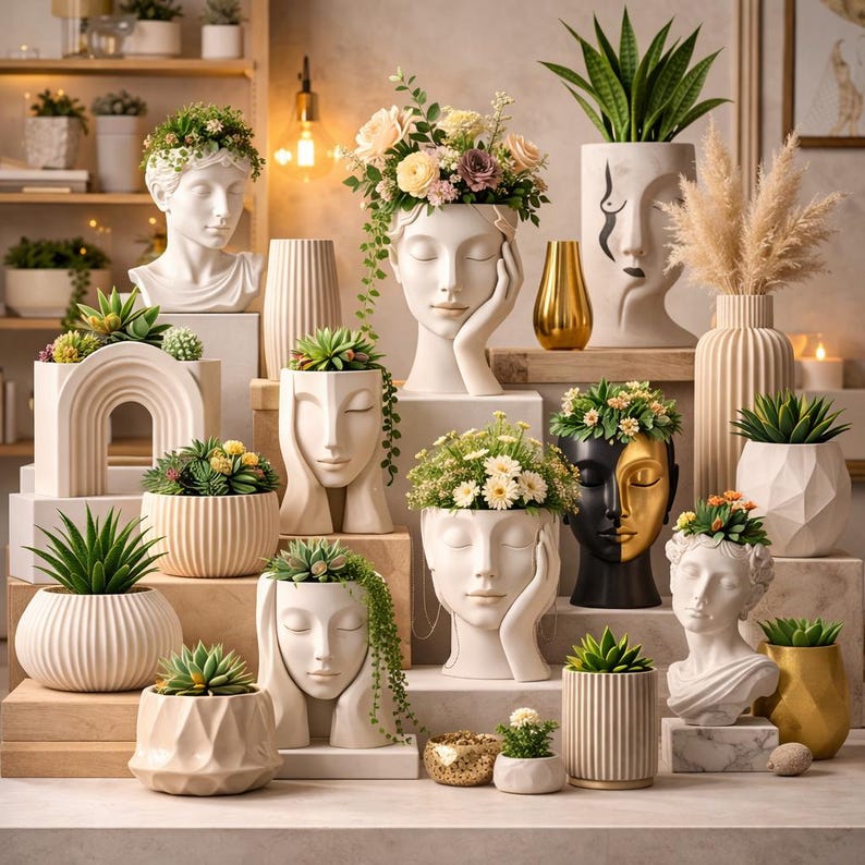 Printable Flower Pots