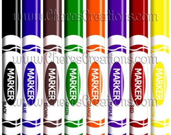 Marcadores digitales Clip Art