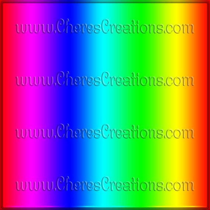 neon rainbow alphabet digital scrapbook kit etsy