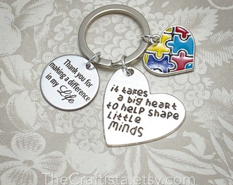 ATS2, Autism Teacher Keychain, SPED Teacher's Gift, Autism Awareness, PPCD Teacher, Autism Keychain, Autism Teacher, Teacher Gifts, Autism