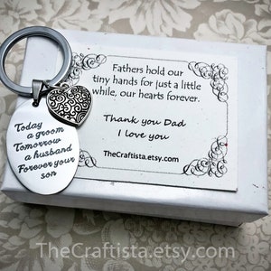 FGG, Father of the Groom Keychain, Father of the Groom From Groom, Dad Gifts, Dad of Groom Keychain, Father of Groom Keychain, Gifts for Dad