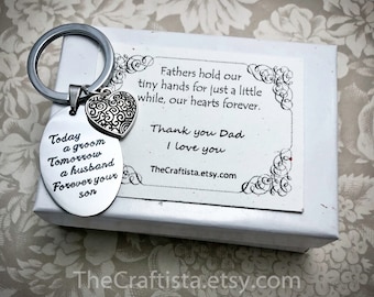 FGG, Llavero del Padre del Novio, Padre del Novio del Novio, Regalos del Papá, Llavero del Padre del Novio, Llavero del Padre del Novio, Regalos para papá
