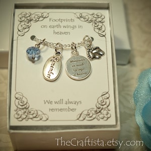 MC, Miscarriage Necklace, Remembrance Necklace, Infant Memorial, Memory Necklace, Infant Loss, Pregnancy Lost, Memorial Jewelry, Memorial