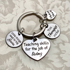 OTK3 Gifts,  Occupational Therapy Keychain, Ot Charm, Occupational Therapy Gift, Gifts for OT, Ot Gifts, Ot Jewelry, OT Gifts, OT quotes
