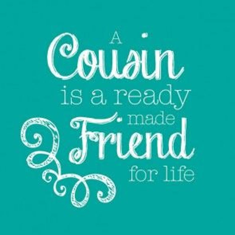 C11B, Cousin Bangle, Cousin Gift, Cousin Bracelet, Cousin Jewelry, Gifts for Cousins, Pinky Promise Charm, Cousin Pendants, Cousin Charms image 5