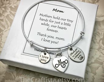 MOM, Mother Bangle, Mom Gifts, Mom Bangle, Mother Jewelry, Gifts for Mom, Mom Adjustable Bangle, Mom Charm, Mother's Day Gift, Mother's Gift