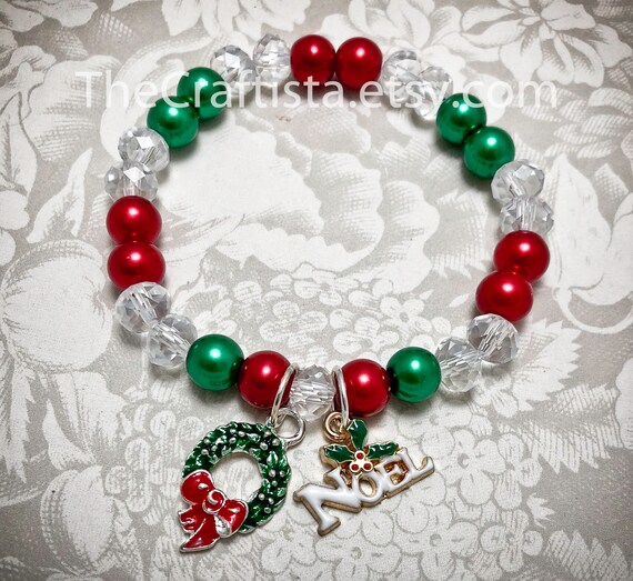Braccialetti Natalizi Regolabili Per Donne, Con Ciondoli A Tema: Albero, Campane, Ghirlande, Caramelle. Color Oro, Leggeri E Festosi. Perfetti Per Natale E Feste.