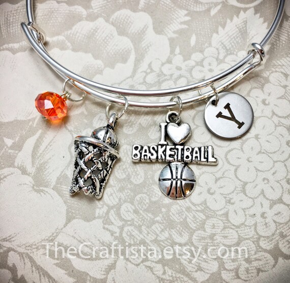 BK Pulsera de baloncesto personalizada Brazalete de Etsy España
