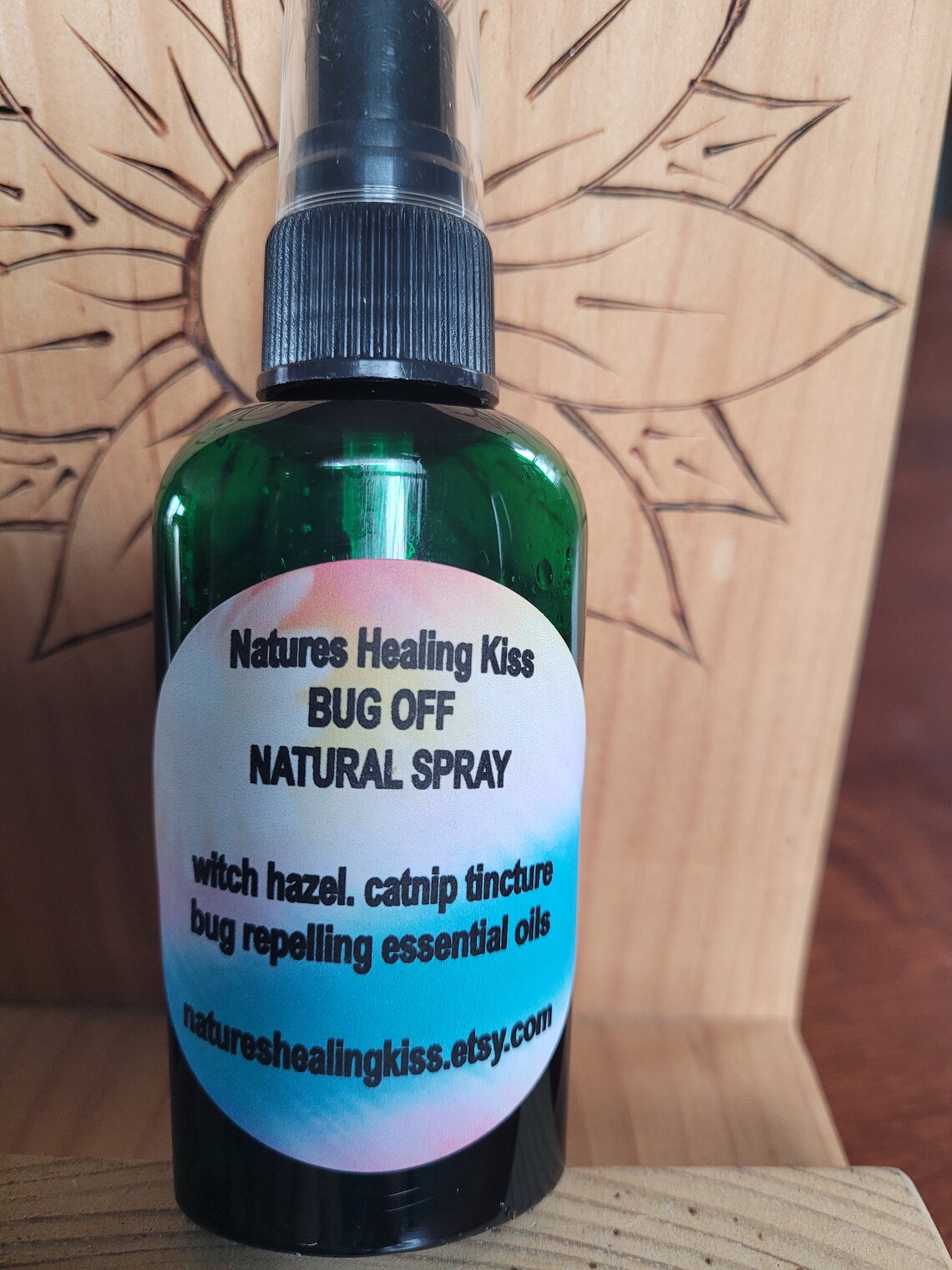 TICK REPELLENT or Bug Off Spray with essential oils helpful Etsy