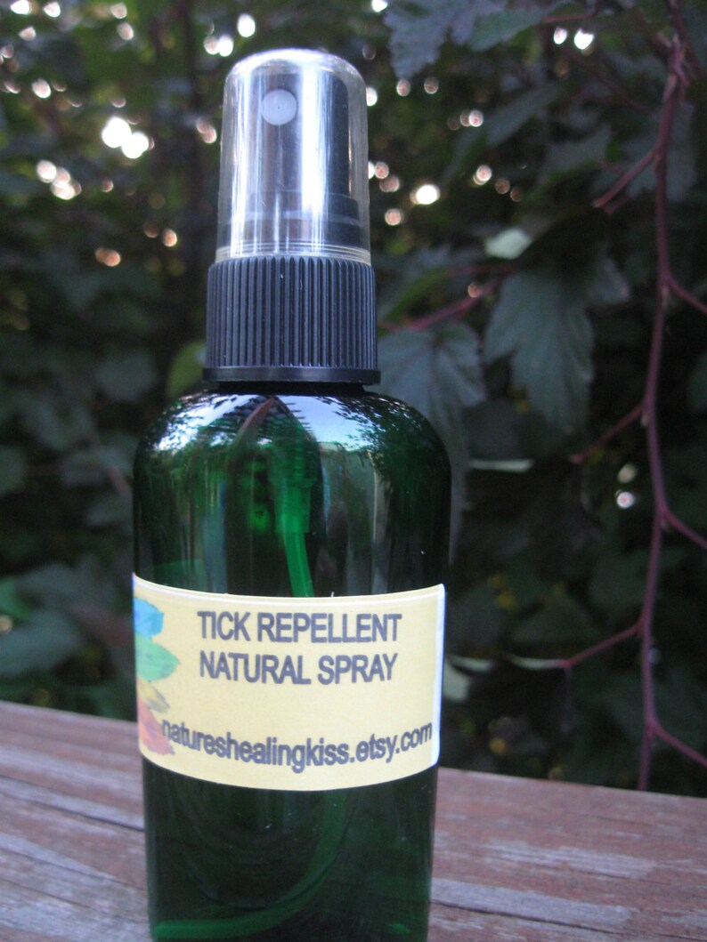 TICK REPELLENT Spray with essential oils helpful for repelling Etsy