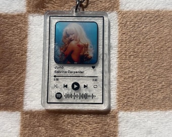 Sabrina Carpenter "Juno" Spotify Keychain