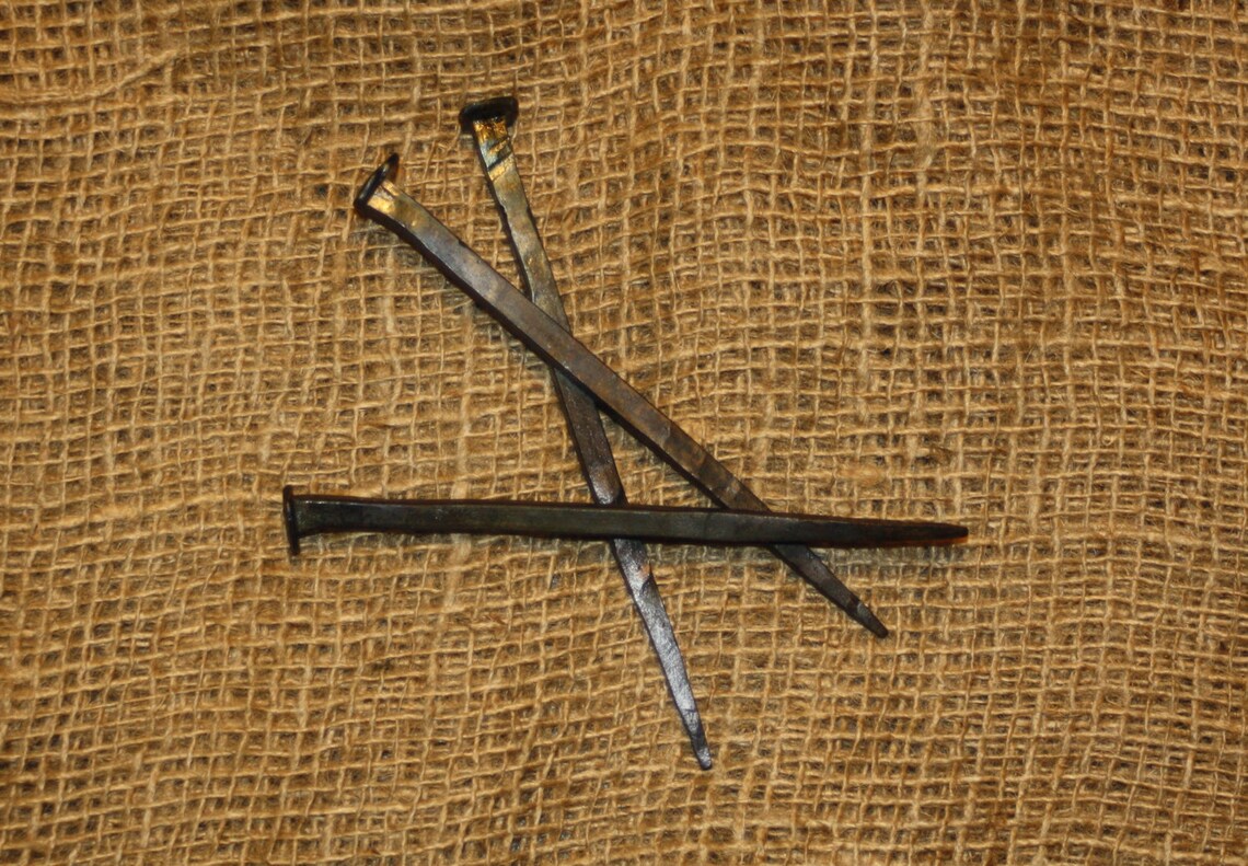 Hand Crucifixion Nails Set of 3 Etsy