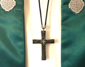 Hand Forged Friedrich Cross Clergy Necklace