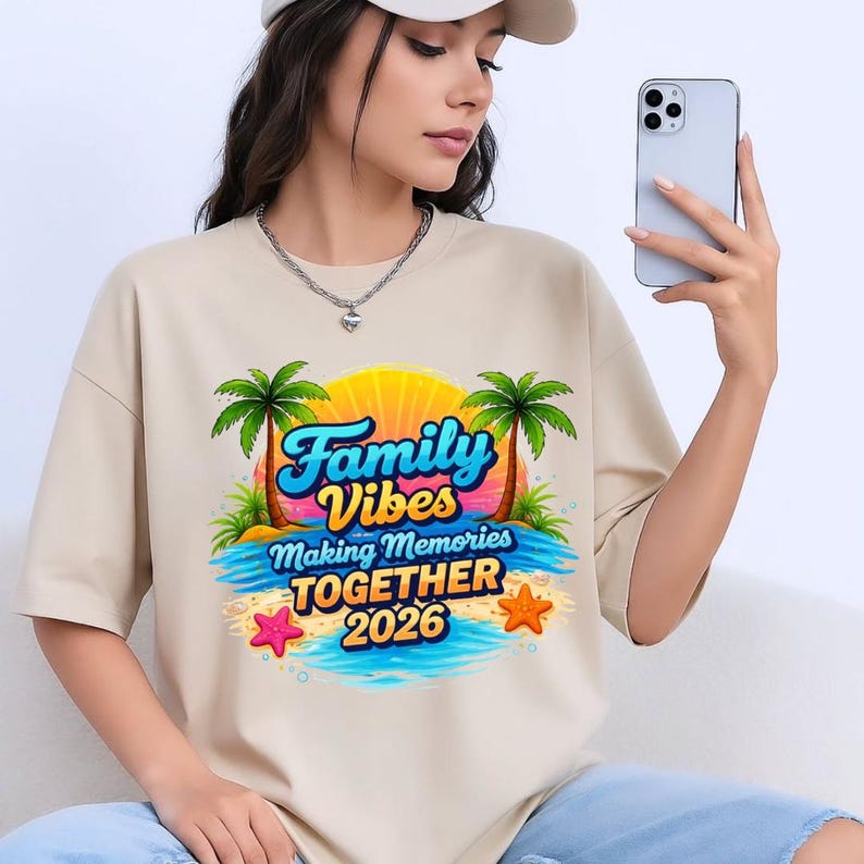 Family Vacation 2026 PNG Bundle | Summer Beach Cruise Trip Designs ...