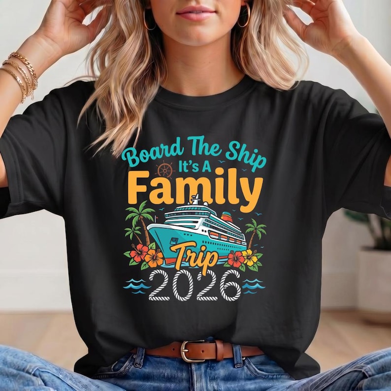 Family Vacation 2026 PNG Bundle | Summer Beach Cruise Trip Designs ...