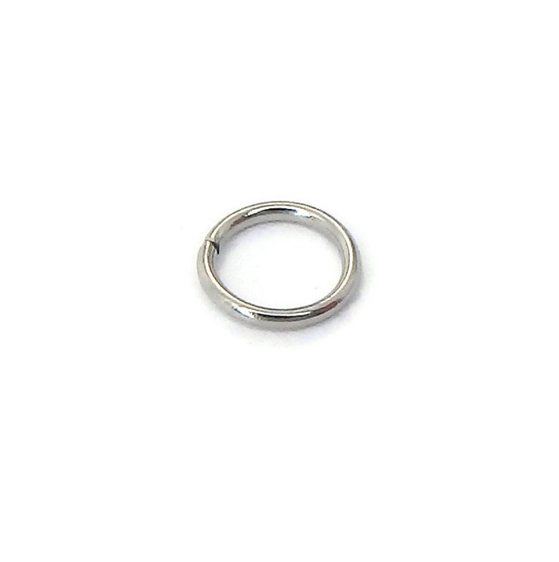 100 Stainless Steel 4mm Open Jump Rings, Unsoldered Rings Free Shipping to Canada image 5