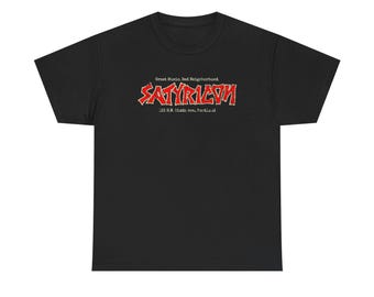 Chemise Satyricon Portland, t-shirt légendaire Portland Music Venue, t-shirt vintage club underground, cadeau scène musicale de l'Oregon, culture alternative