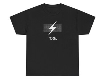 Chemise Throbbing Gristle, T-shirt musique industrielle, T-shirt Bruit expérimental