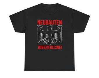 Einstürzende Neubauten Camisa Industrial Noise Music Tee Avant Garde Band Camiseta gráfica Fan Gift