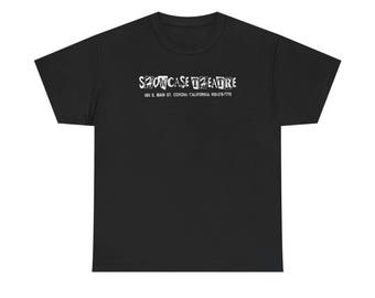 Showcase Theatre Vintage Hardcore Shirt, Corona California Punk Venue Tee, Underground Music T-Shirt
