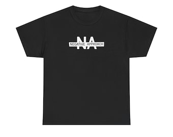 Negative Approach Shirt Hardcore Punk Band Tee Detroit Hardcore Vintage Graphic T-Shirt Classic HC Unisex Fan Gift
