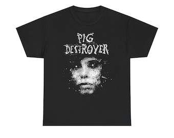 Pig Destroyer Shirt Grindcore Band Tee Extreme Metal Vintage Graphic T-Shirt Deathgrind Music Unisex Fan Gift