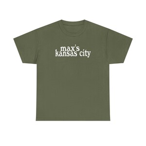 Max's Kansas City Vintage NYC Shirt, Punk Rock Club Tee, New York Music Scene Graphic T-Shirt image 2