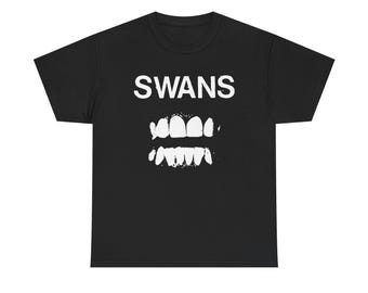 Swans Band Shirt, Experimental Rock Tee, Post Punk Noise Rock T-Shirt, Vintage Alternative Music Unisex Tee