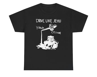 Drive Like Jehu Band Shirt, Post Hardcore Punk Tee, 90s Alternative Rock T-Shirt, Vintage Music Graphic Unisex