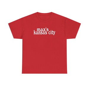 Max's Kansas City Vintage NYC Shirt, Punk Rock Club Tee, New York Music Scene Graphic T-Shirt image 5