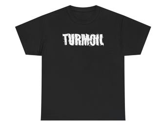 T-shirt punk hardcore Turmoil, t-shirt graphique vintage metalcore des années 90, cadeau de fan hardcore lourd