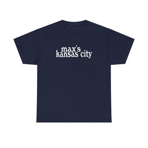 Max's Kansas City Vintage NYC Shirt, Punk Rock Club Tee, New York Music Scene Graphic T-Shirt image 4