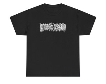 Decomposed Death Metal Shirt, Vintage Extreme Metal Graphic Tee, Old School Metal T-Shirt, Heavy Music Fan Gift, Unisex Apparel