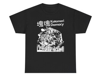 Camiseta Katamari Damacy estilo retro, camiseta con estampado de videojuego japonés, regalo divertido para gamers (unisex)