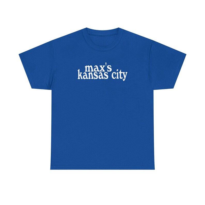 Max's Kansas City Vintage NYC Shirt, Punk Rock Club Tee, New York Music Scene Graphic T-Shirt image 3