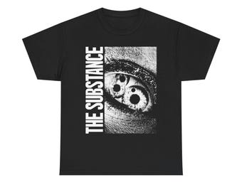 The Substance Shirt, Horror Movie Tee, Cult Film T-Shirt, Retro Horror Graphic Tee, Movie Fan Gift, Cinema Lover Shirt