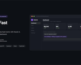 ShipFast AI — Weiter.js AI Sas Starter
