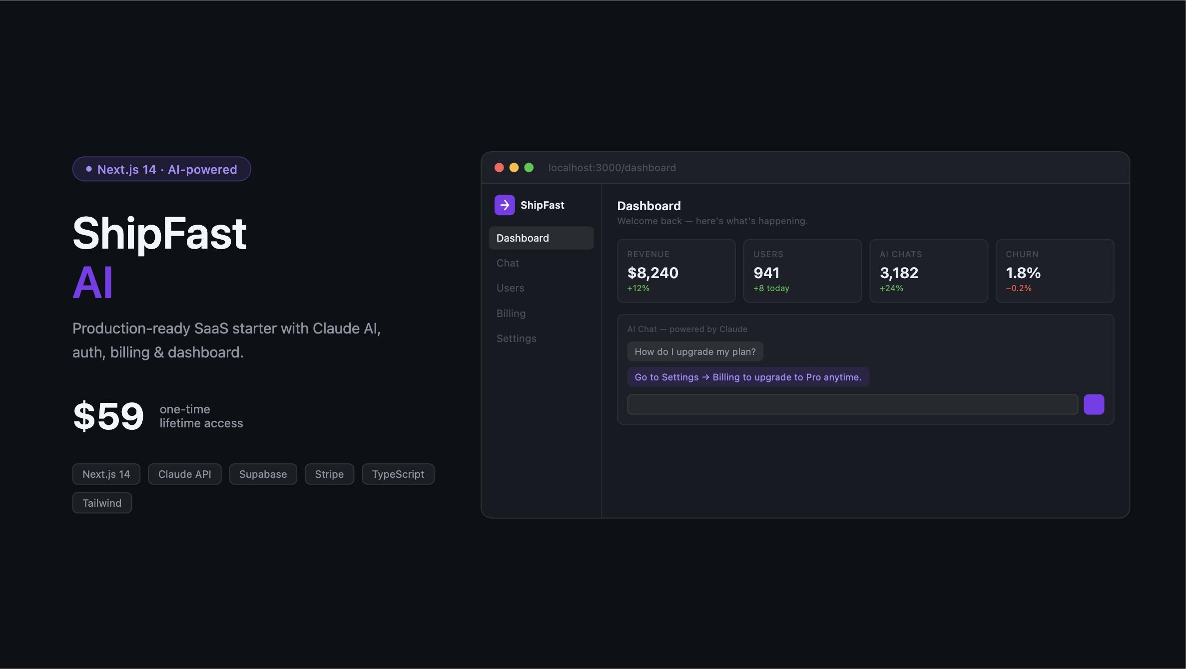 Shipfast AI — Next.js AI Saas Starter - Etsy