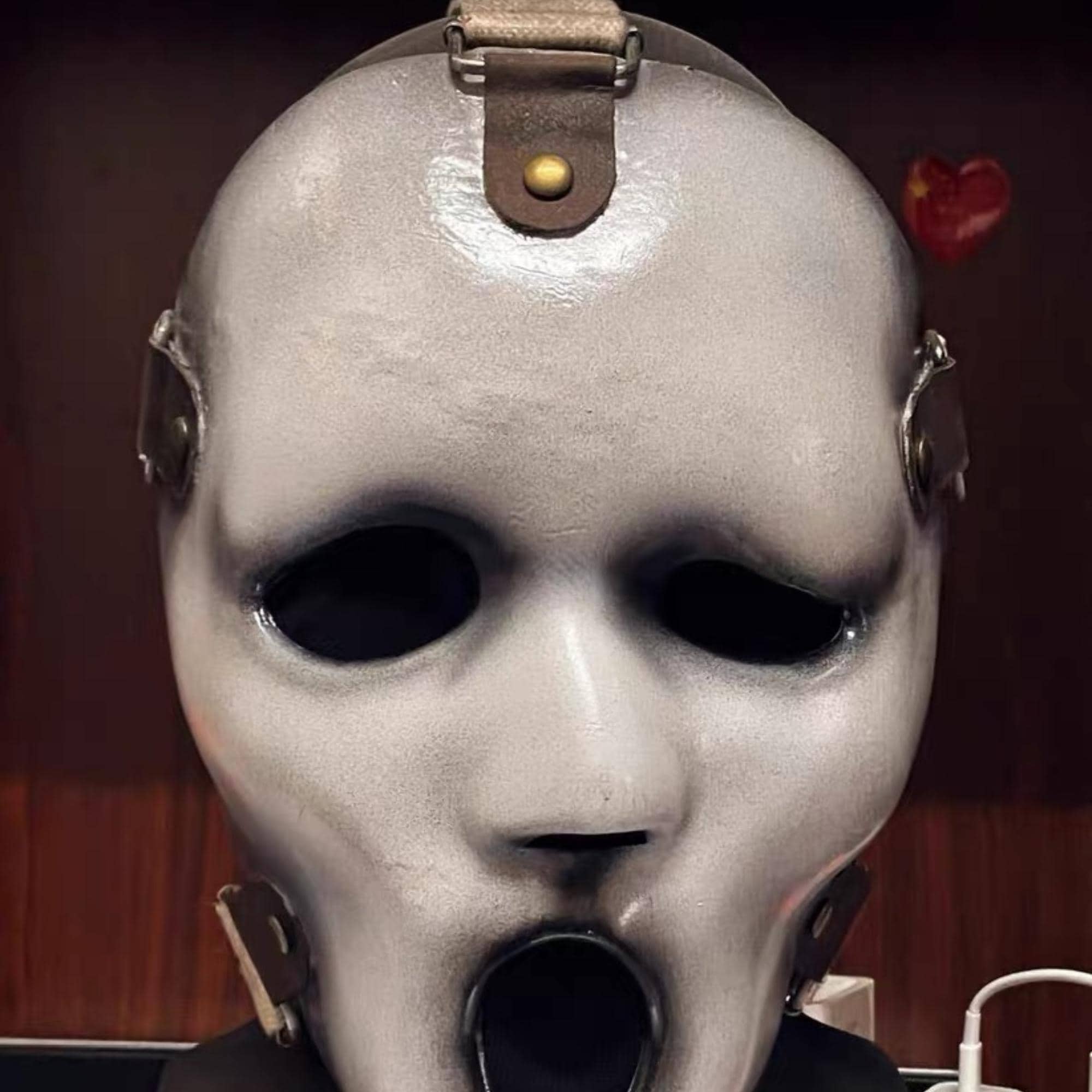 Lakewood Slasher Mask Brandon James Replica Custom Painted TV