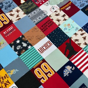 Memory Quilt from Baby Clothes – Handmade Patchwork Keepsake Blanket
