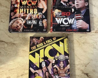 WCW DVD Collection - Box sets rise and fall of Wcw nitro, best of nitro