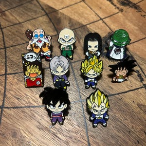 Dragon Ball Z Buttons - Etsy