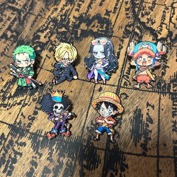 One Piece Enamel Pin Collection Pins, Bag Accessories Clothing tote bags hats awesome OnePiece gift anime cute for girlfriend boyfriend kids