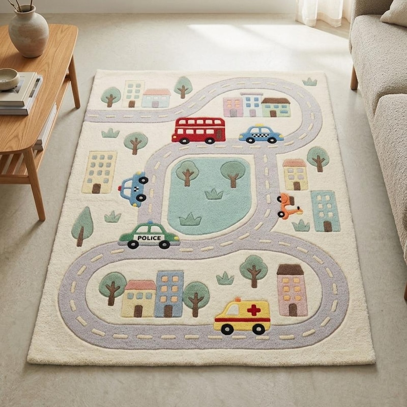Cars 2 Rug Hand Tufted Cars - Etsy