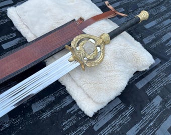 Dawnbreaker Sword Replica Skyrim – Meridia Artifact Cosplay Prop, Elder Scrolls Collectible, Fantasy Display Decor