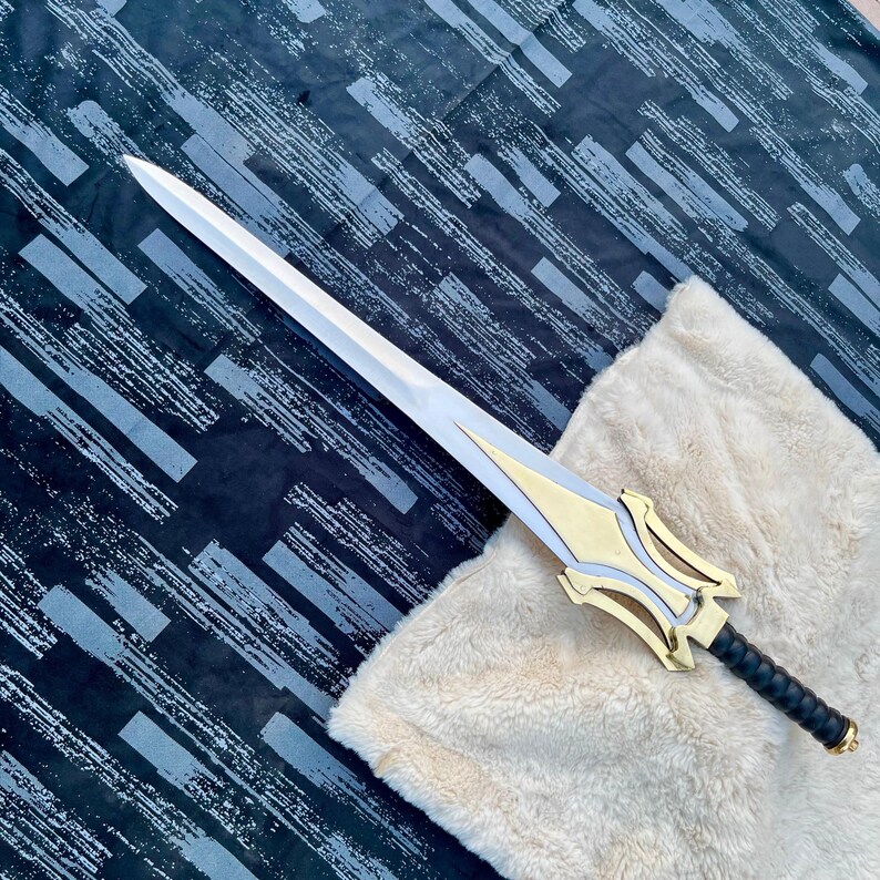 He-Man Power Sword Replica – Handmade Stainless Steel Grayskull Cosplay Prop Only Sword